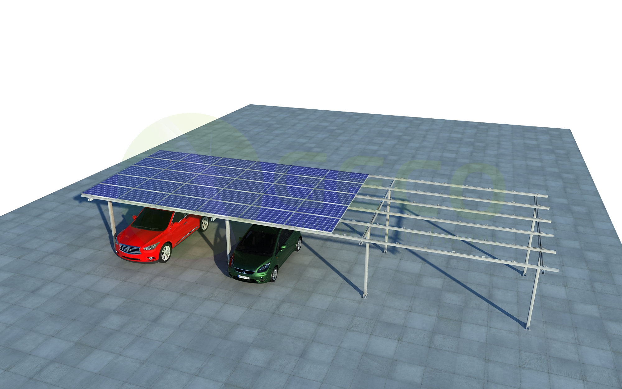 Aluminum Solar Carport